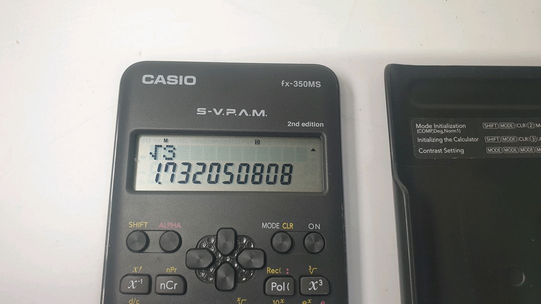 카시오 공학용 계산기 fx-350MS (2nd S-V.P.A.M.) 이미지