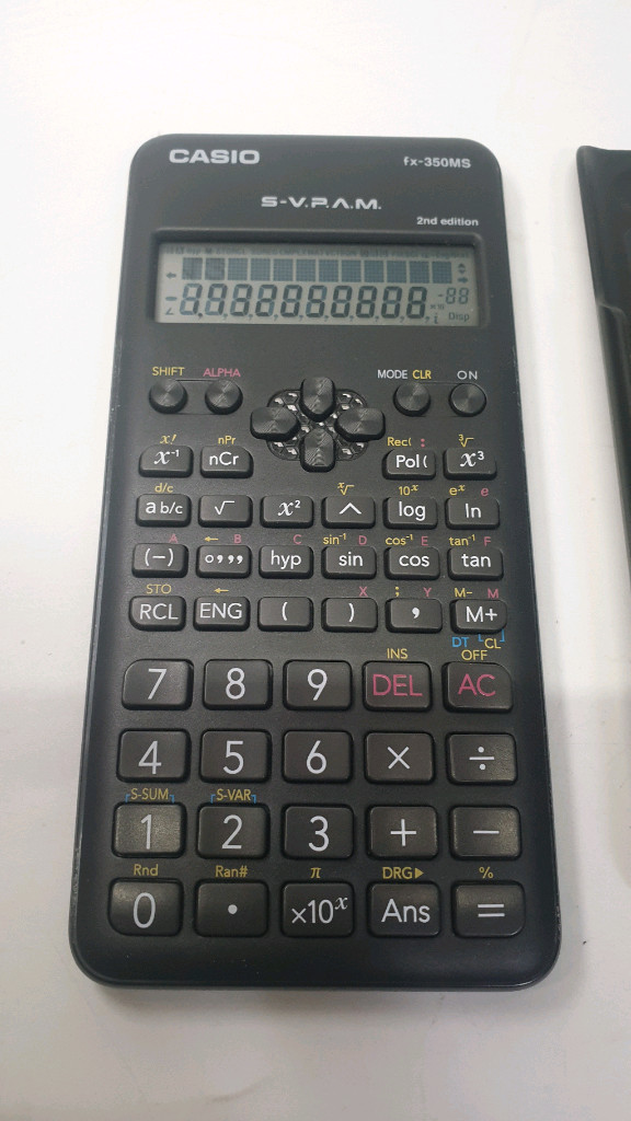 카시오 공학용 계산기 fx-350MS (2nd S-V.P.A.M.) 이미지