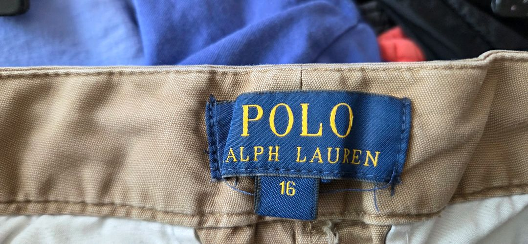 폴로 랄프로렌 반바지 16세 2장 (베이지,화이트) 일괄 택포 이미지