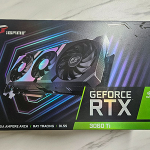 컬러풀 iGame RTX 3060Ti Ultra OC D6 8GB 블랙 이미지