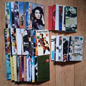 일본가수 미니CD앨범(오랜전에 일본에서 구입했어요).상태 좋아요.40장일괄.사진 참고하세요.구하기 힘들CD에요 이미지