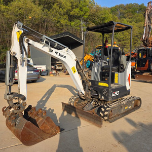 미니굴삭기 바브캣 E20 버켓3종 농장용 이미지