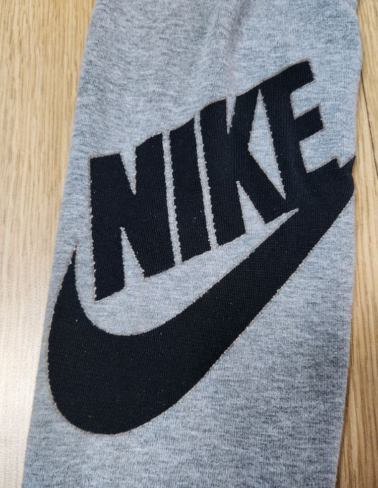 nike 나이키 멜란지 그레이 빅로고 레깅스 M 이미지