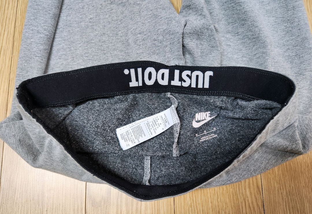 nike 나이키 멜란지 그레이 빅로고 레깅스 M 이미지