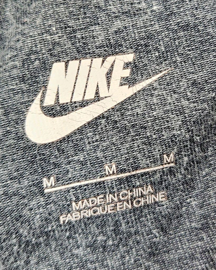 nike 나이키 멜란지 그레이 빅로고 레깅스 M 이미지