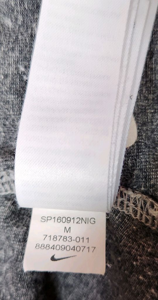 nike 나이키 멜란지 그레이 빅로고 레깅스 M 이미지