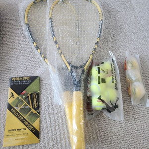 라테스민턴 더블 풀세트 새상품입니다. 이미지