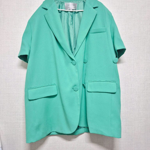 민트 반팔 자켓 이미지