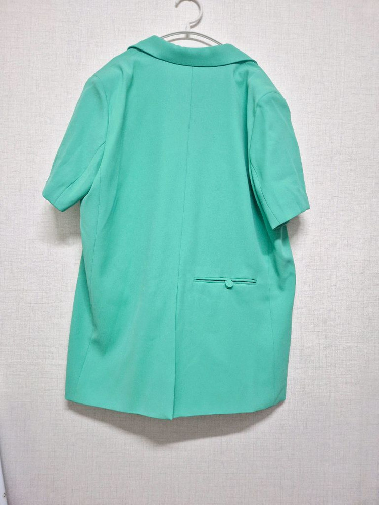 민트 반팔 자켓 이미지