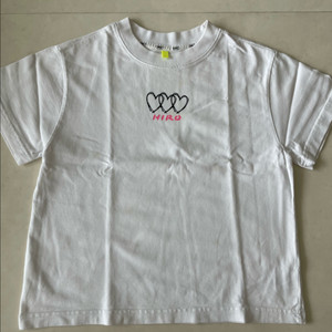 히로 구상 하트티120 블랭크 데님하프팬츠120 이미지