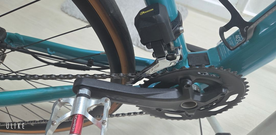 메리다 e사일렉스 400+105di2구동계+메리다일체형카본드롭바 등(로드 전기자전거 브롬톤 버디미니벨로/대차가능) 이미지