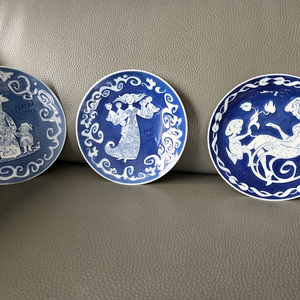 앤틱 빈티지 로얄코펜하겐 마덜스데이 접시 12종 풀세트 이미지