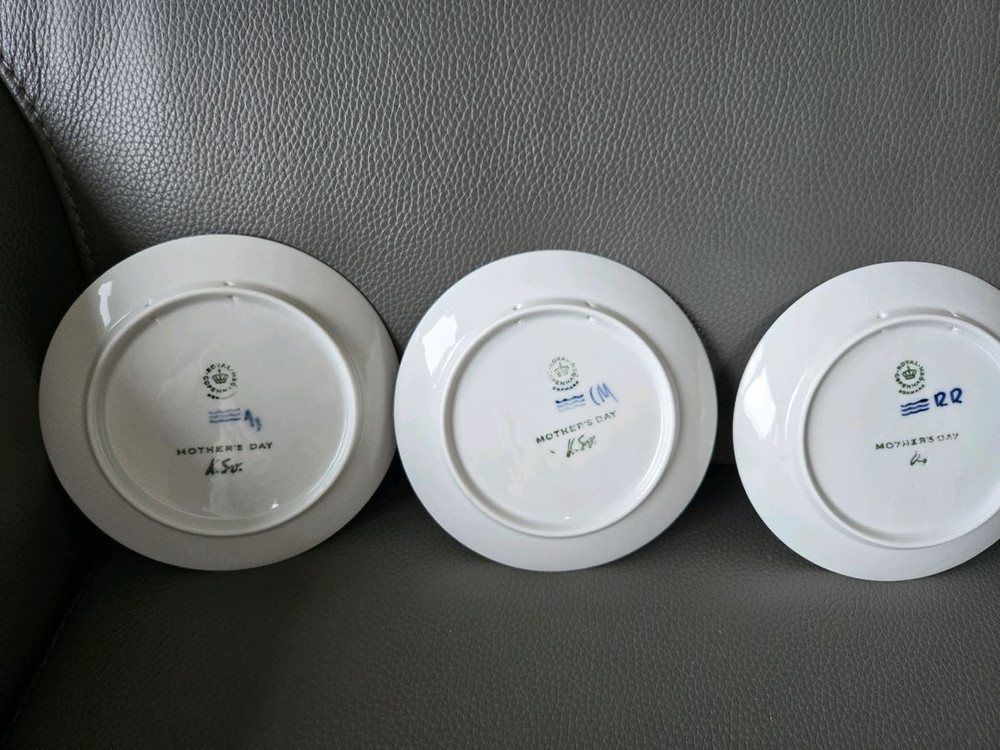 앤틱 빈티지 로얄코펜하겐 마덜스데이 접시 12종 풀세트 이미지