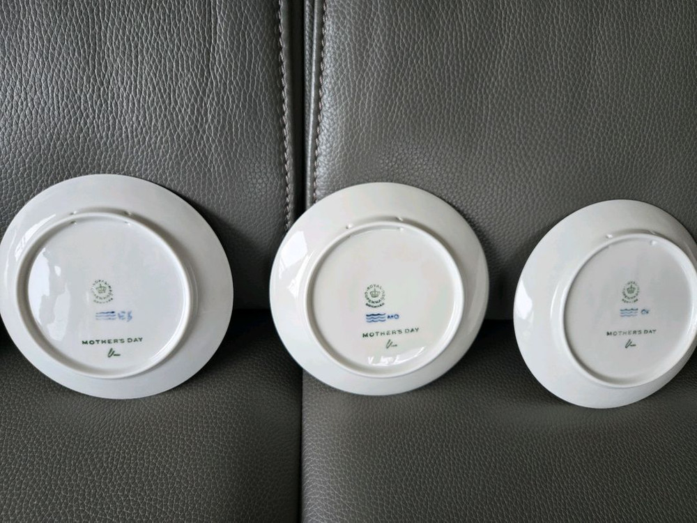 앤틱 빈티지 로얄코펜하겐 마덜스데이 접시 12종 풀세트 이미지