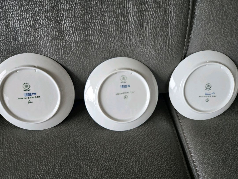 앤틱 빈티지 로얄코펜하겐 마덜스데이 접시 12종 풀세트 이미지