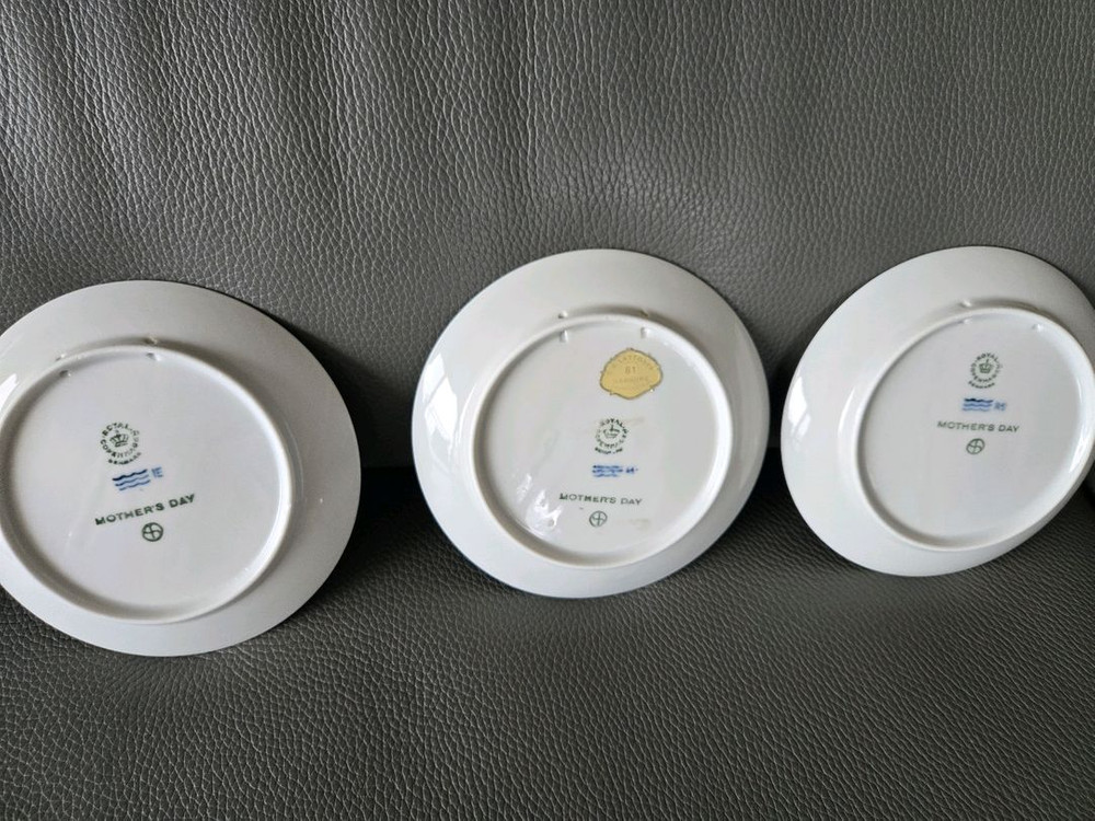 앤틱 빈티지 로얄코펜하겐 마덜스데이 접시 12종 풀세트 이미지