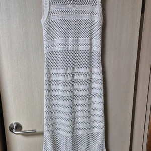 (23년) 타임 TIME 니트원피드 펀칭 민소매드레스 이미지