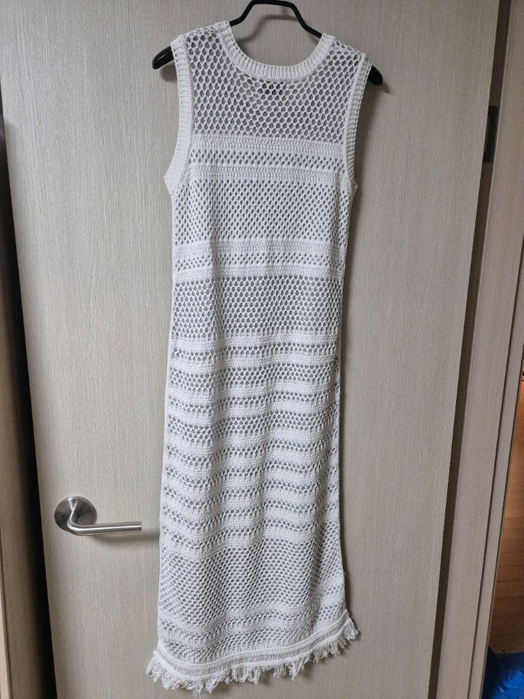 (23년) 타임 TIME 니트원피드 펀칭 민소매드레스 이미지