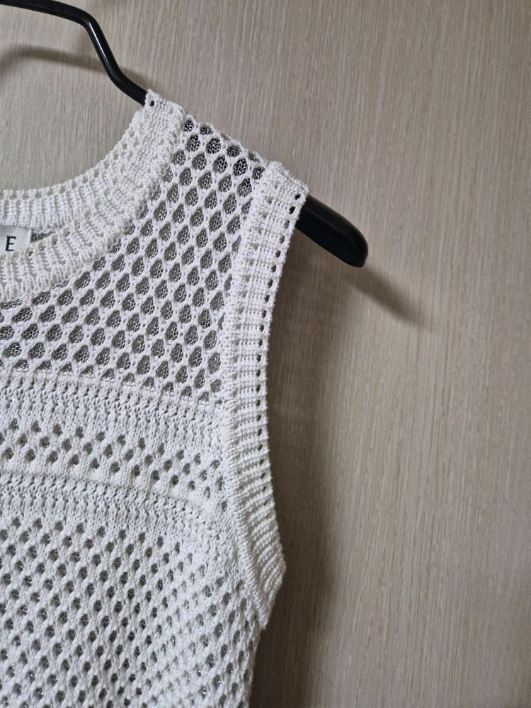 (23년) 타임 TIME 니트원피드 펀칭 민소매드레스 이미지