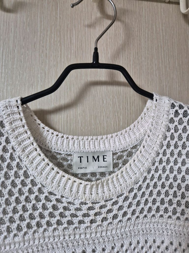 (23년) 타임 TIME 니트원피드 펀칭 민소매드레스 이미지