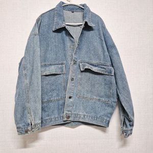 데님 청자켓 이미지