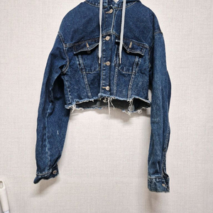 후드데님 청자켓 이미지