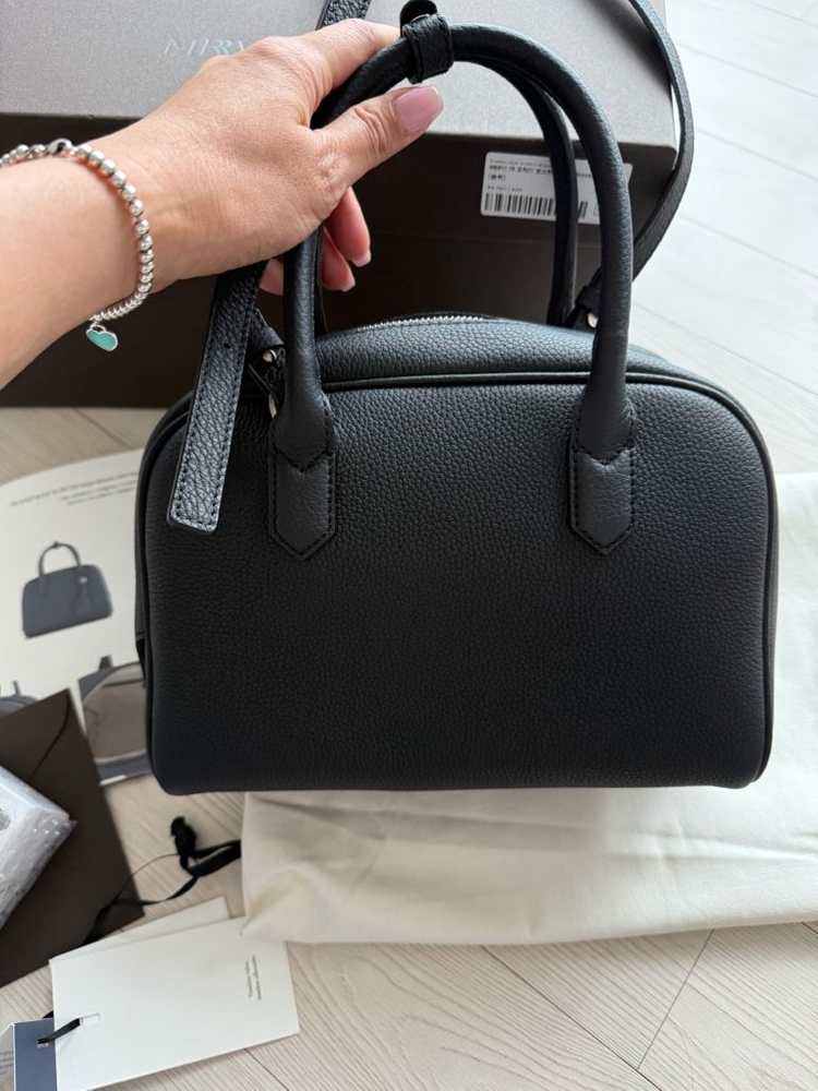 유메르 tr보스턴 미니백 블랙 이미지