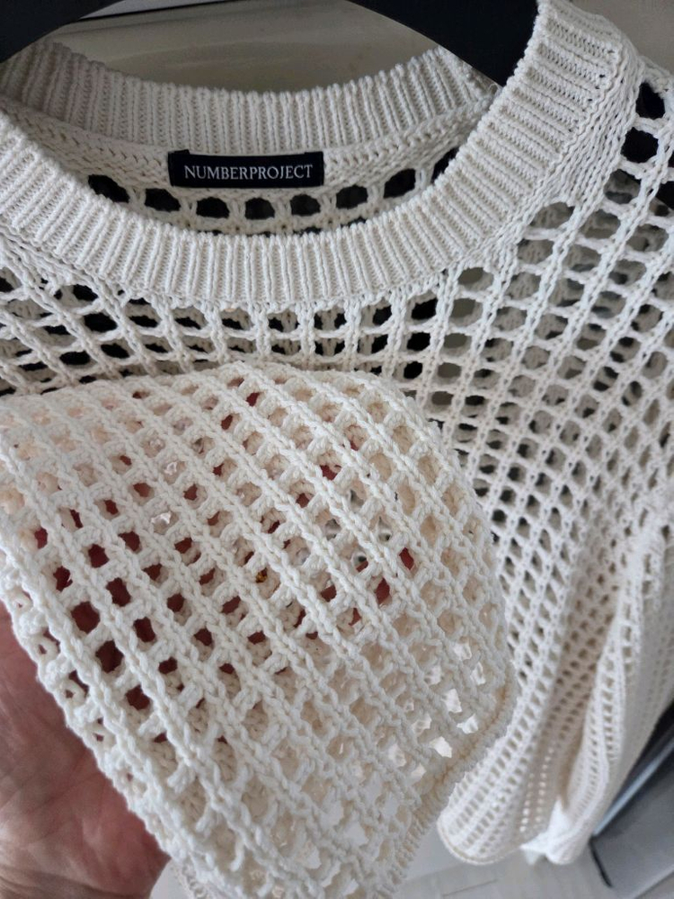 넘버프로젝트 크로셰 니트(주말만 이가격 이미지