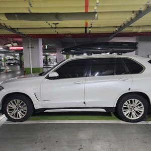 BMW X5(F15) 전용 툴레 가로바, 툴레 다이나믹L(900) 루프박스 판매합니다. 이미지