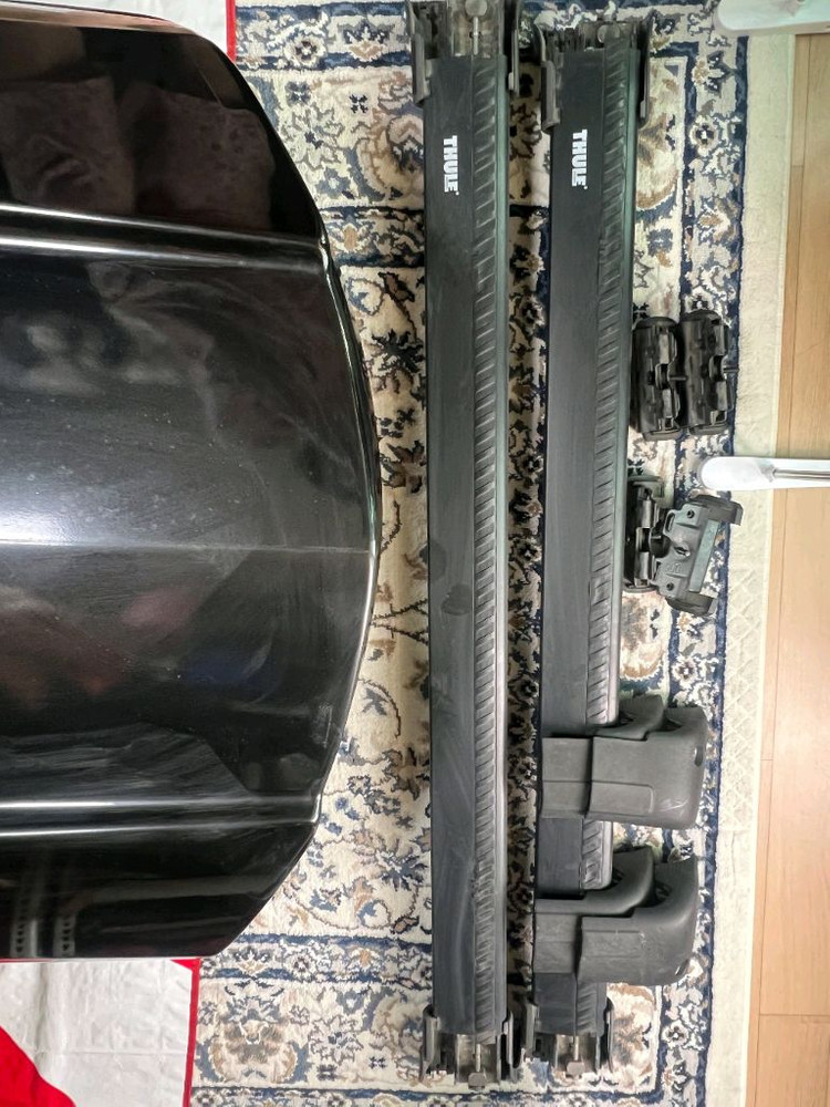 BMW X5(F15) 전용 툴레 가로바, 툴레 다이나믹L(900) 루프박스 판매합니다. 이미지