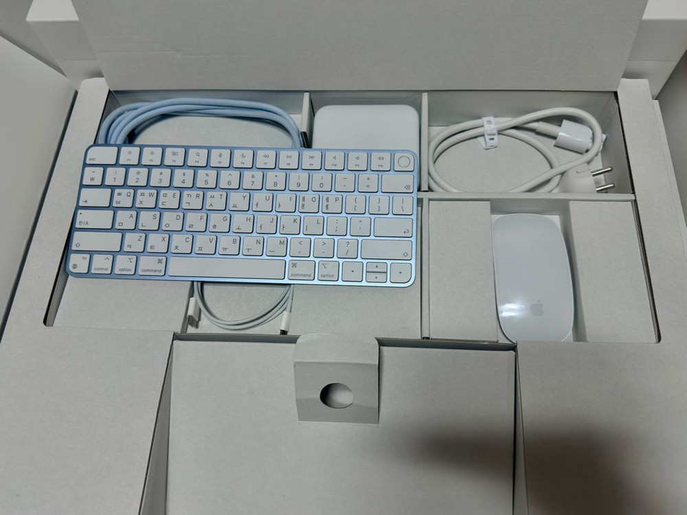 M1 아이맥 16g 1TB 블루 S급 이미지