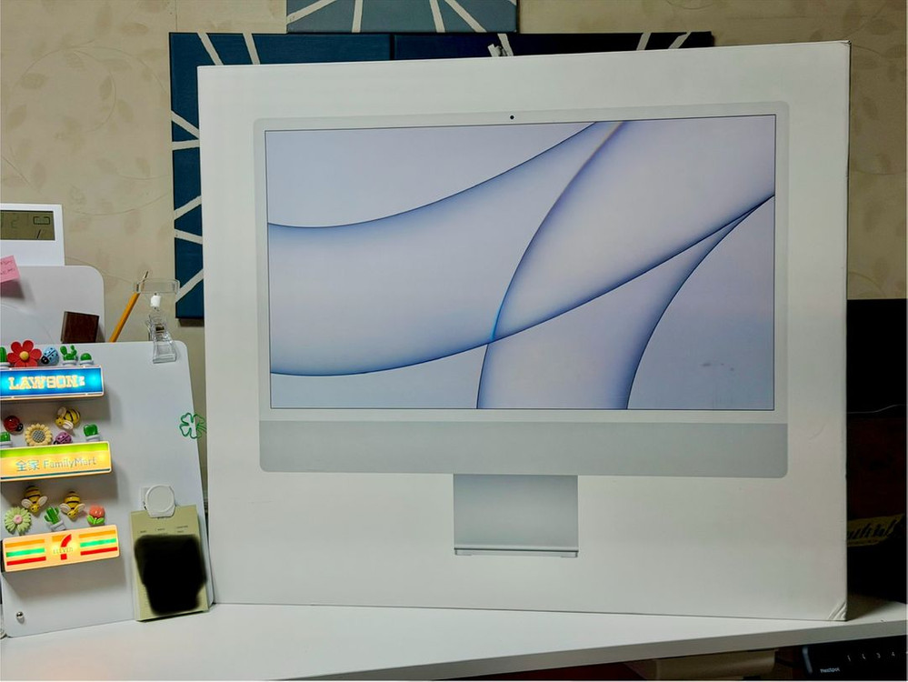 M1 아이맥 16g 1TB 블루 S급 이미지