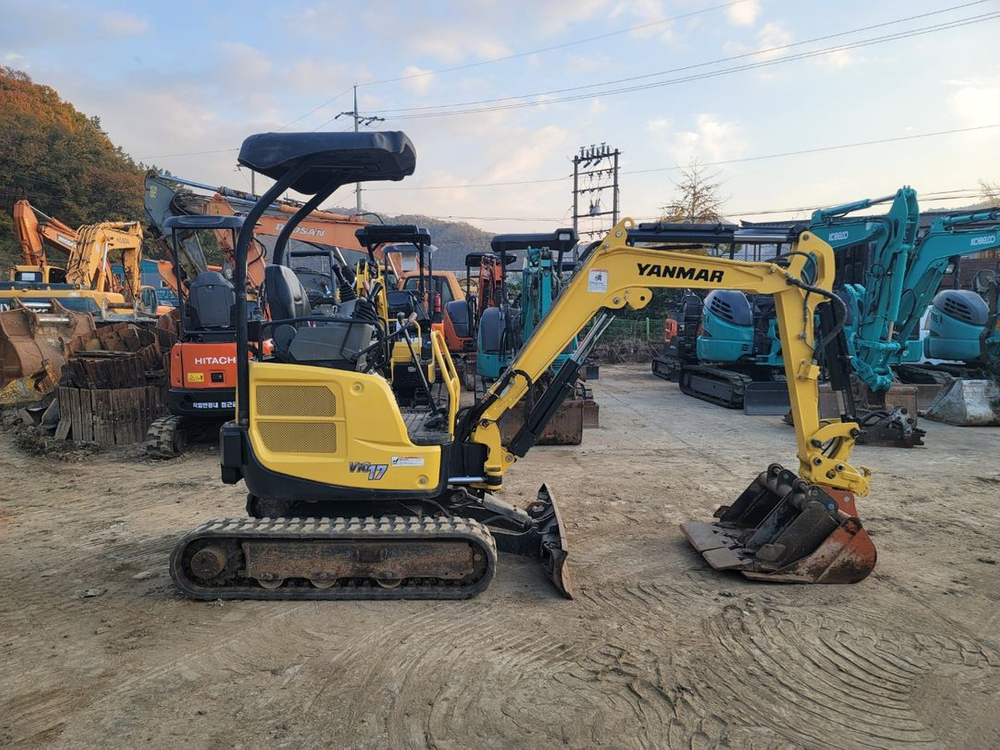 중고미니굴삭기 얀마 VIO17 2020년식 고령위치 중고굴삭기매매 이미지