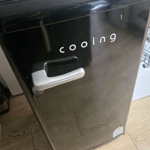 쿠잉 레트로 미니냉장고 이미지