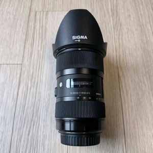시그마 18-35mm f1.8 dc ufo 캐논ef마운트 렌즈 판매합니다 이미지