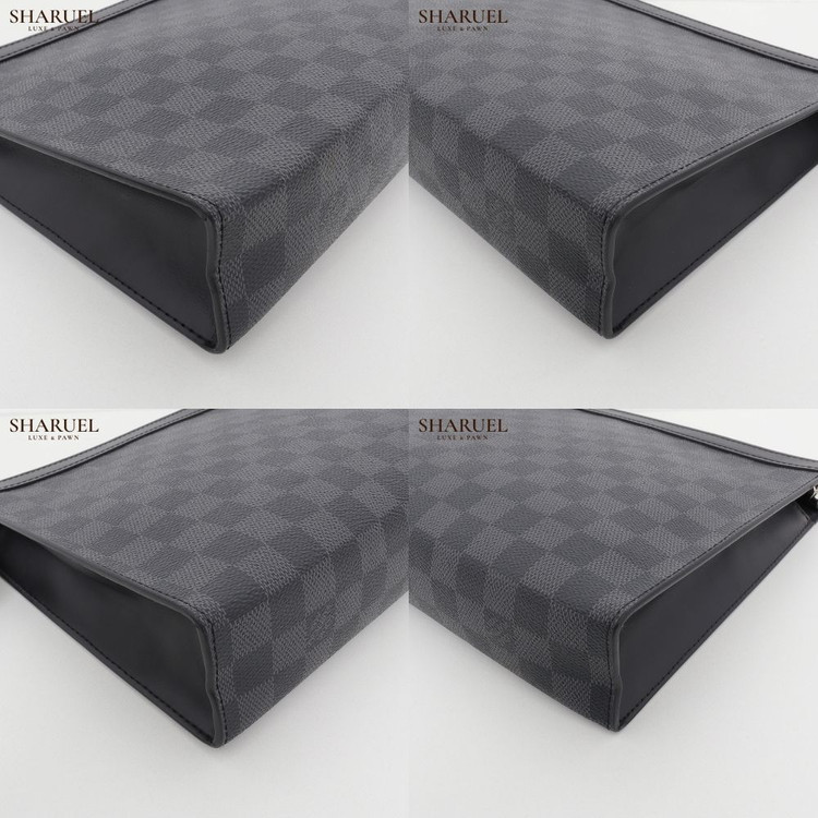 루이비통 포쉐트 보야주 MM 다미에 클러치백 N41696 이미지