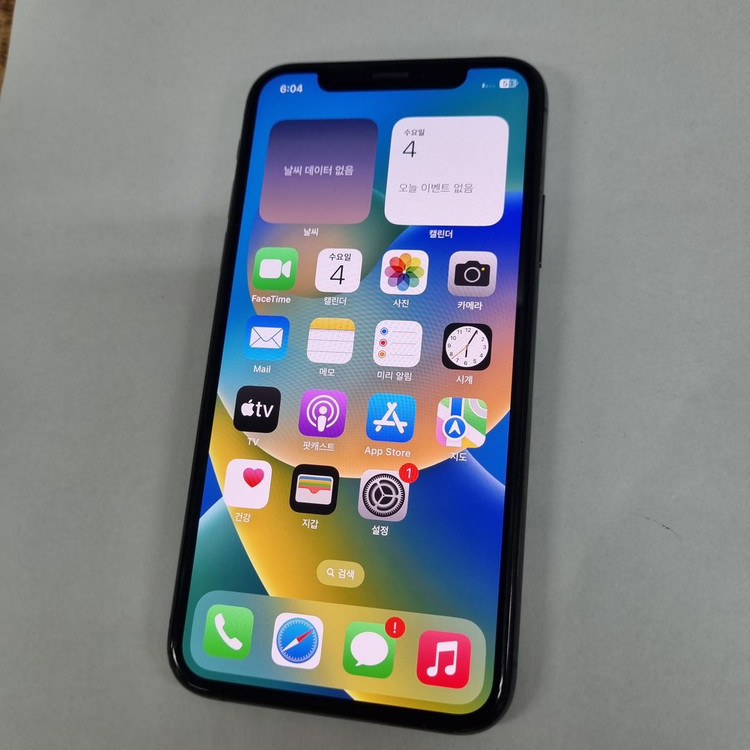 아이폰XS 64GB 블랙 ios버전 (16.3.1) 211664 이미지
