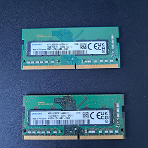 삼성 노트북 램 ddr4 3200 16gb 2개 이미지