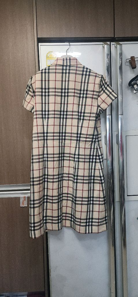 버버리 체크 반팔원피스 66 이미지