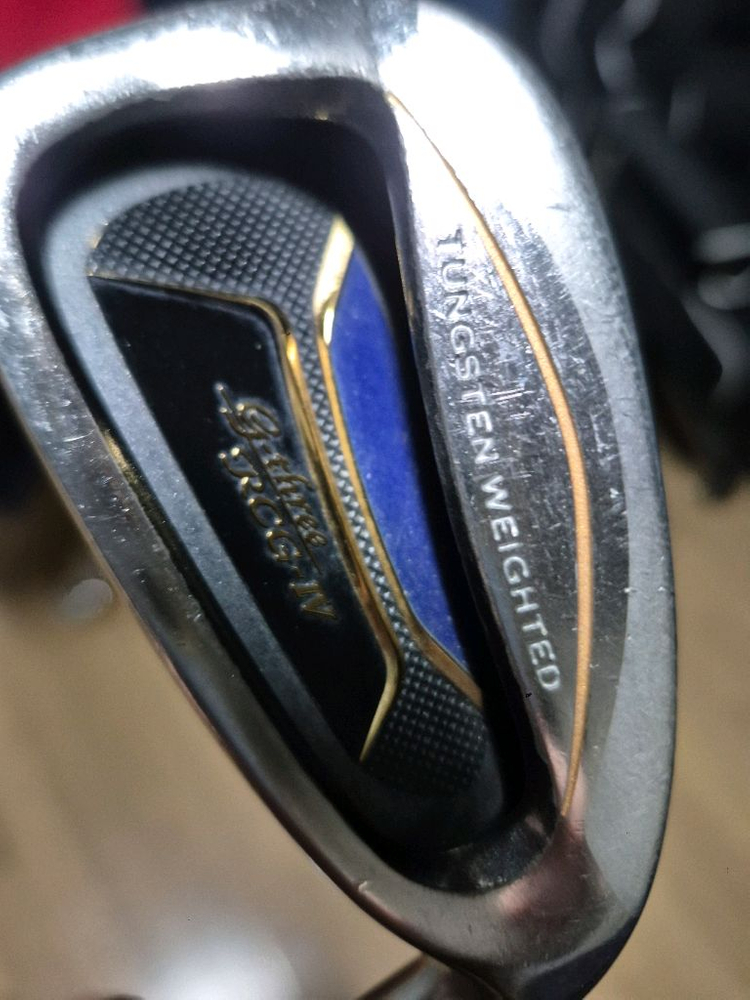 다이와 글로브라이드 지쓰리 G-THREE RCG IV (로얄콤프골드 4) 하이퍼킥 아이언세트 5-9/P,A 급매 이미지