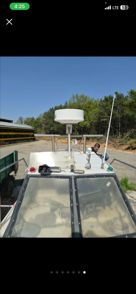 낚시보트 트레일러 세트 스즈키140마력 선외기엔진 이미지