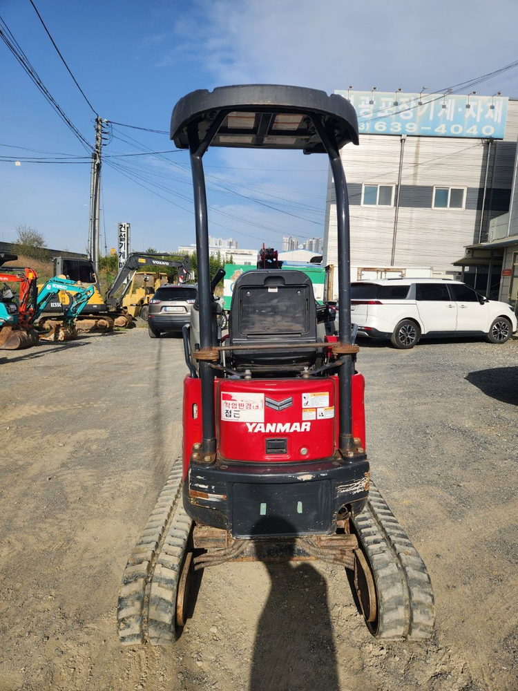 중고미니굴삭기 얀마 VIO17 2023년 뿌레카 코끼리집게 니퍼 대구위치 중고굴삭기매매 이미지