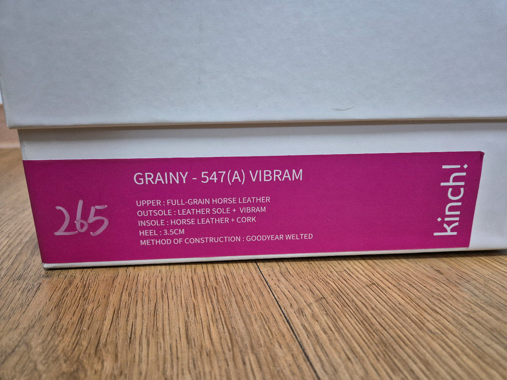 킨치 547 비브람 265 이미지