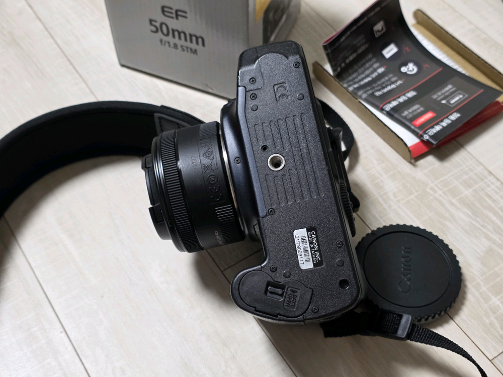 캐논 eos30 필름카메라 50mm 1.8 stm 렌즈 50.8stm 이미지