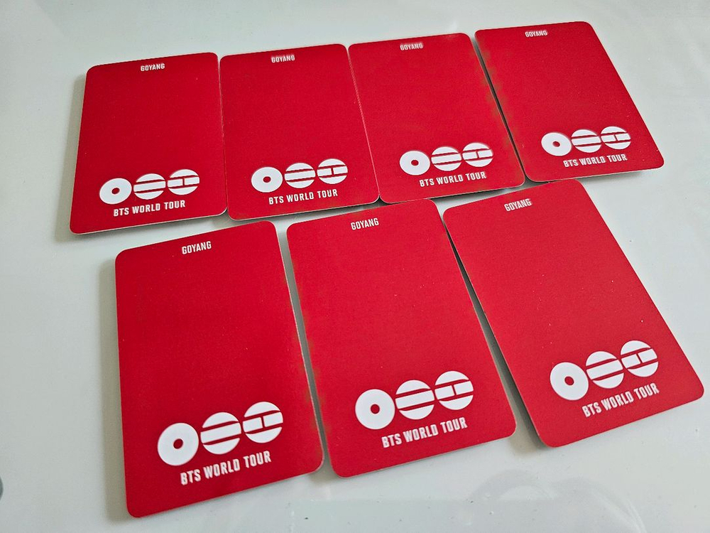 (일괄) 방탄bts 아미존 특전 아리랑 고양콘 콘서트 정국지민태형석진윤기남준제이홉 포카 이미지