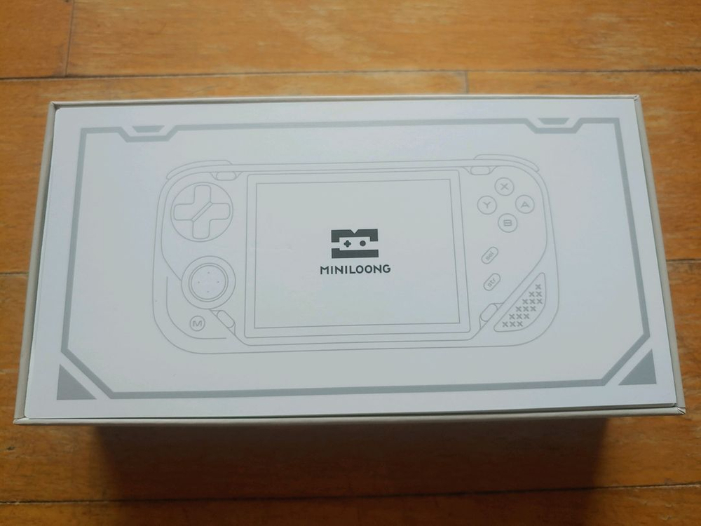 신형 휴대용 게임기 새제품 이미지