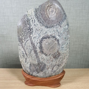 수석 돌 청송 꽃돌 장미 이미지
