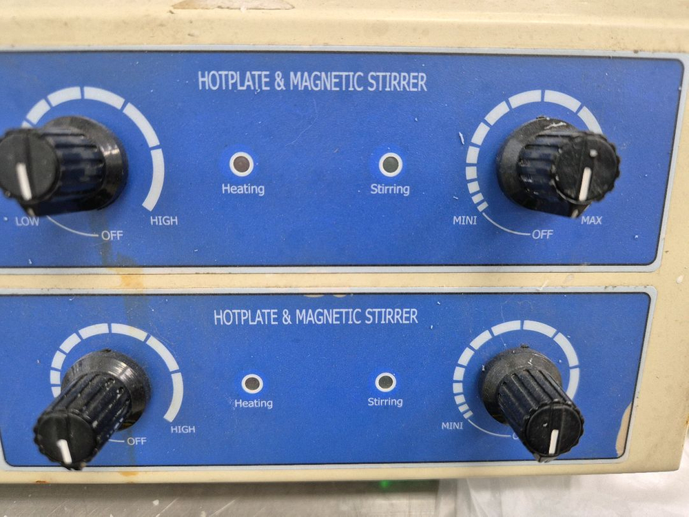 실험실/캔들/비누/ 핫플레이트 스틸러 4구 다용도 자석 교반기 이미지