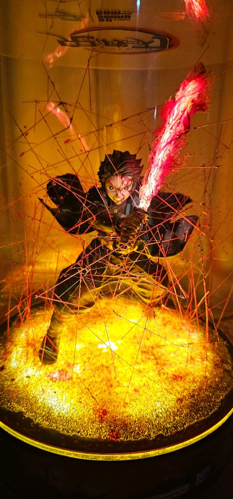 금요일 거래시 네고가능탄지로 연출 디오라마 귀멸의칼날 레진 피규어 귀칼 레진 이미지