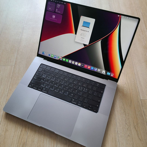 부산 맥북프로M1 PRO 16인치 16GB/512GB 팝니다. 이미지